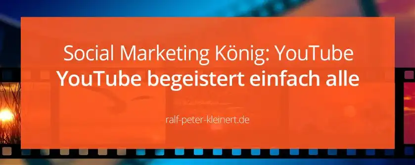 YouTube Marketing Grafikbanner